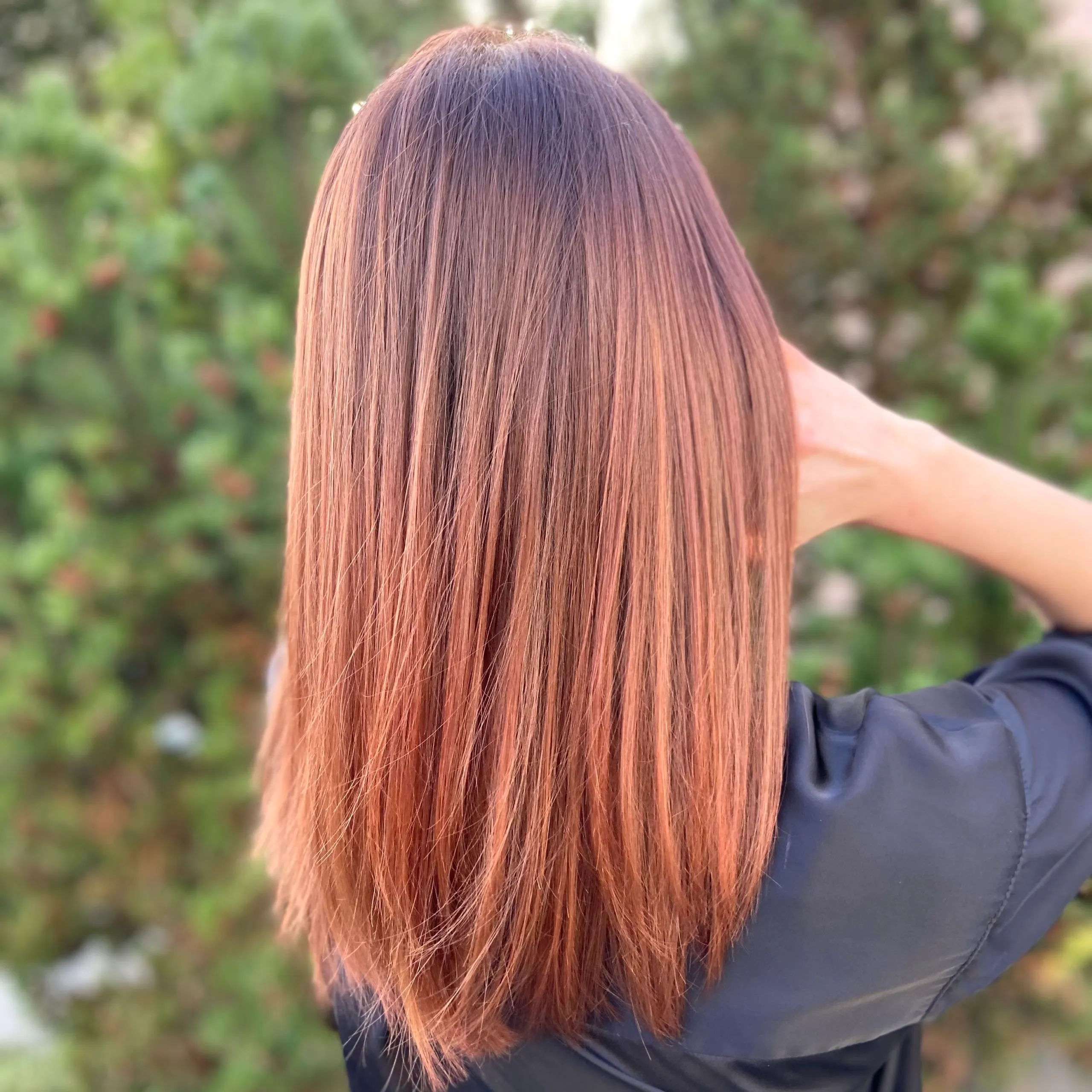 Haare färben