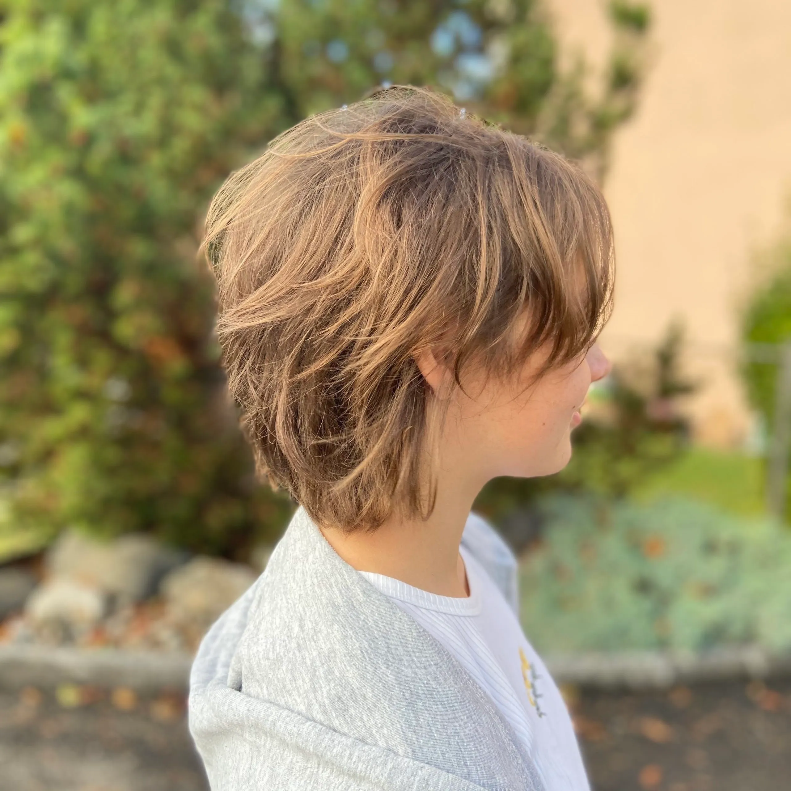 Kinder Haarschnitt